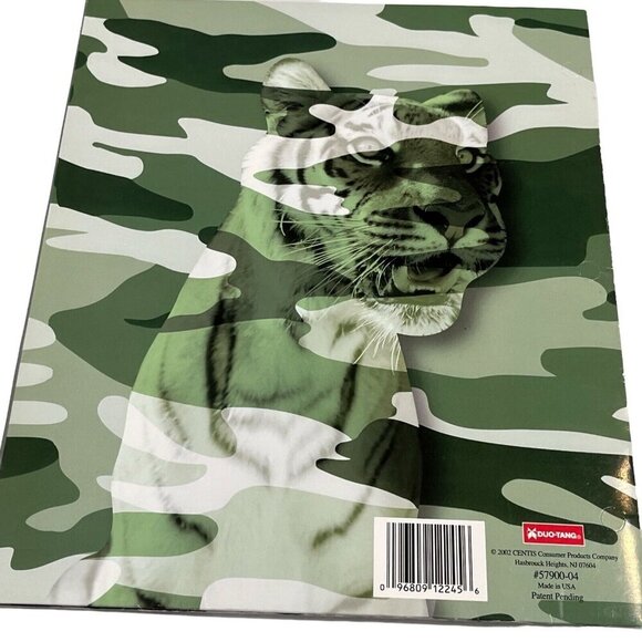 Vintage Folder‎ Lot Animals Tiger Fish Koala Bear 3 Pack Duo Tang Stuart Hall - Picture 5 of 6